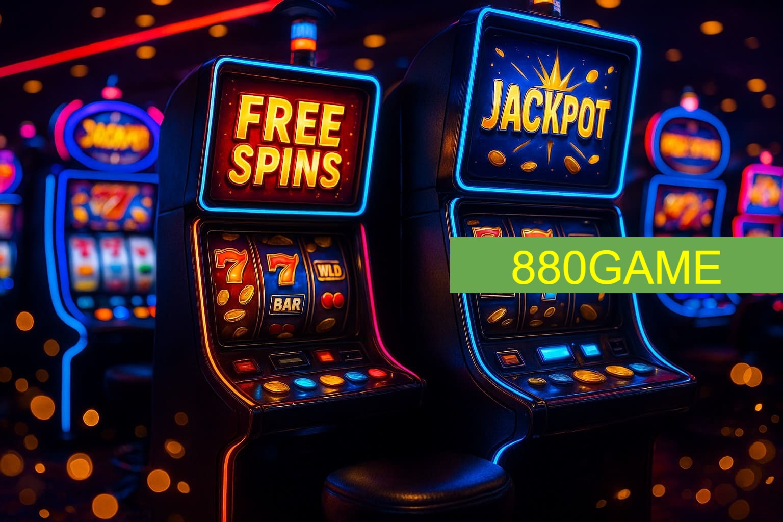 Diversos jogos de caça-níqueis