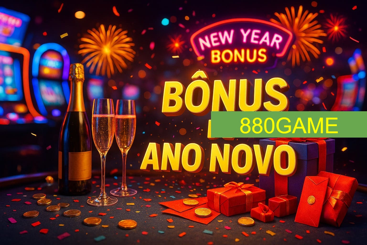 Promoções de Ano Novo no 880GAME